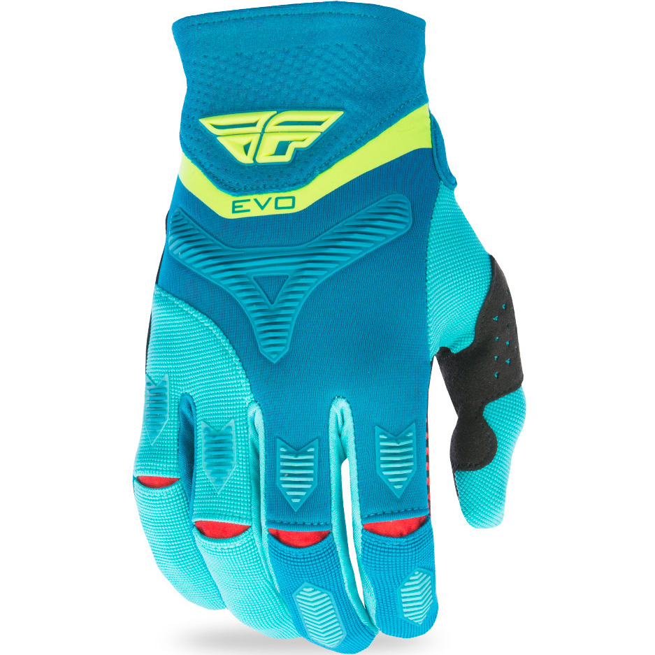 FLY - 2017 Evolution 2.0 перчатки, зеленые-HI-VIS