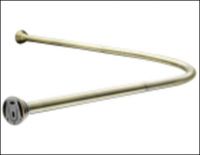 Monterno CR-4-Bronze Карниз угловой для ванной