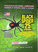 Предтренировочный комплекс Black Spider 25 1 порция. (Cloma Pharma)