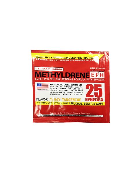 Предтренировочный комплекс Methyldrene25 1порция. (Cloma Pharma) (Лимон)