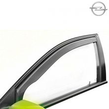 Дефлекторы Opel Adam от 2013 для дверей вставные Heko (Польша) - 2 шт.
