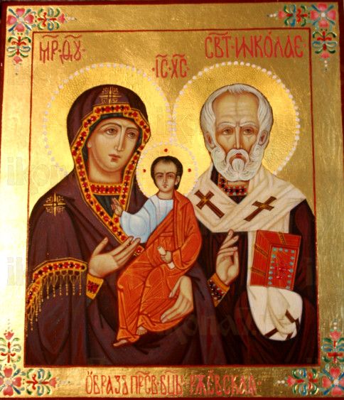 Оковецкая икона Божией Матери (рукописная)
