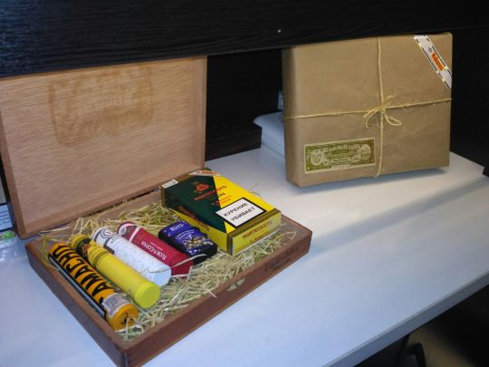 Подарочные наборы сигар в фирменной упаковке
