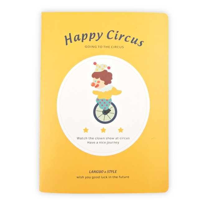 Тетрадь «Happy Circus» - Yellow