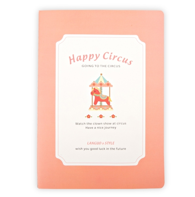 Тетрадь «Happy Circus» - Coral