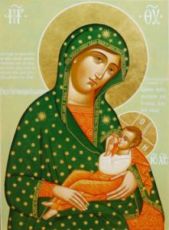 Барловская икона Божией Матери (рукописная)