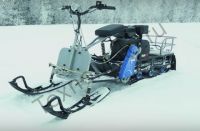 Мотобуксировщик Мухтар 15 с лыжным модулем