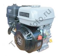Zongshen (Зонгшен) GB 200 (Q-Тип) четырехтактный бензиновый китайский двигатель для мотоблока, мотокультиватора мощностью 6,5 л.с., диаметр вала 19,05 мм.