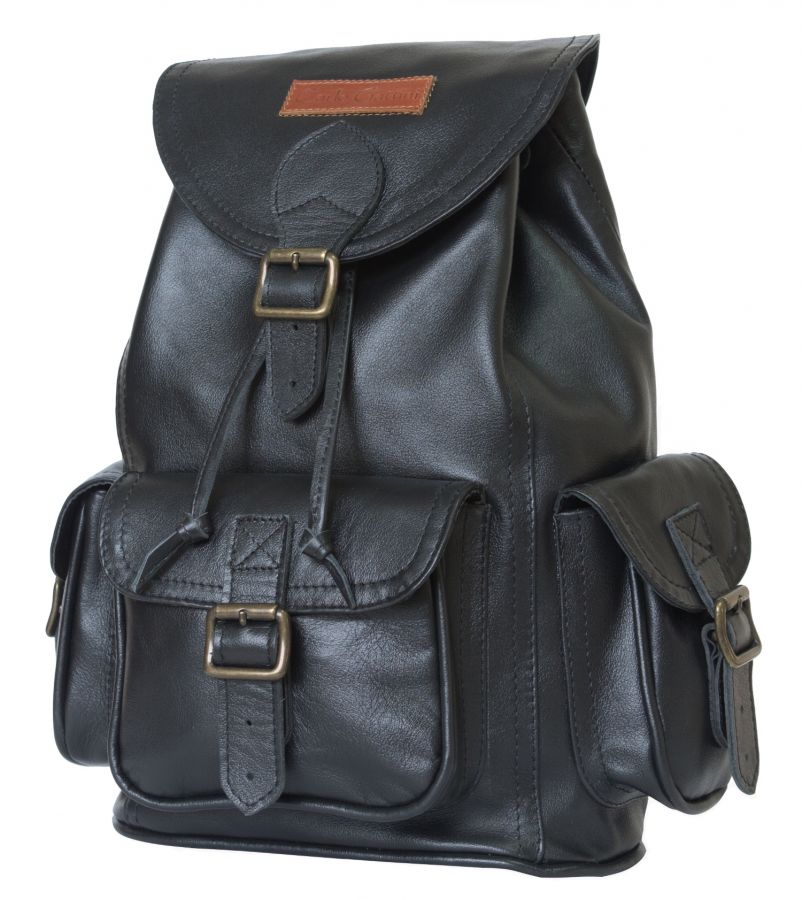 Женский кожаный рюкзак Carlo Gattini Velona black 3015-01
