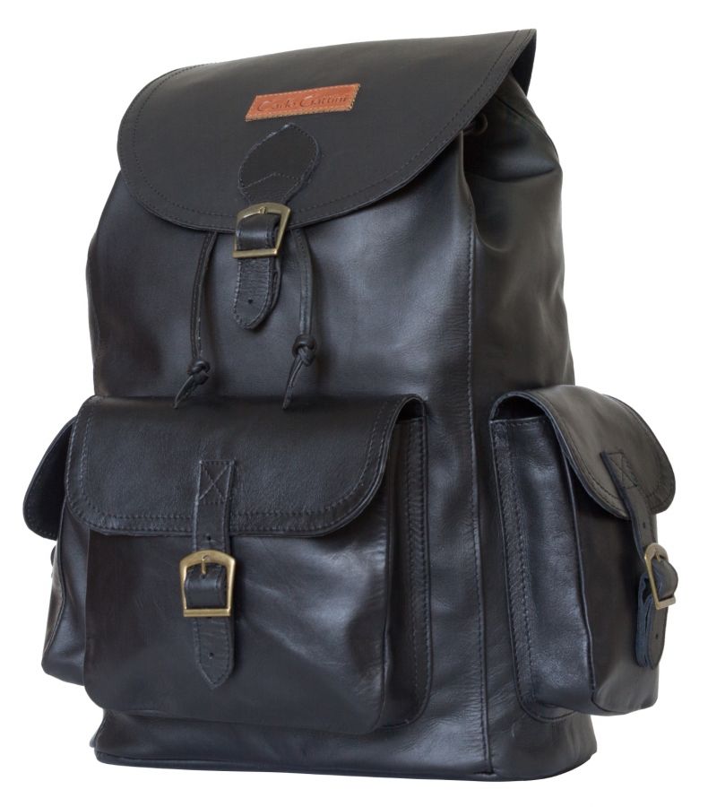 Кожаный рюкзак Carlo Gattini Verres black 3016-01