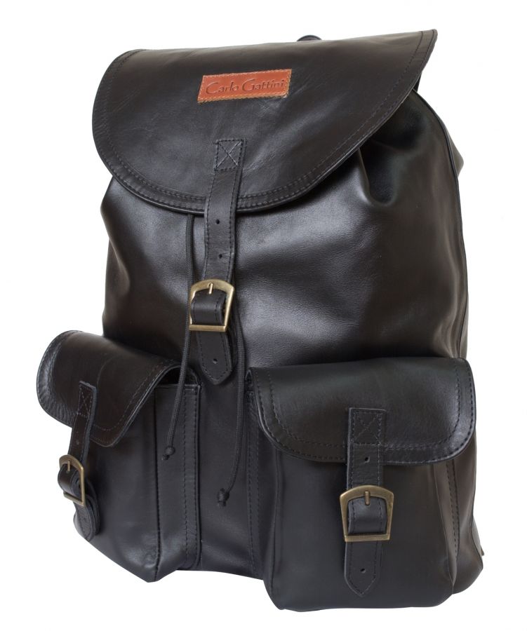 Кожаный рюкзак Carlo Gattini Averno black 3019-01