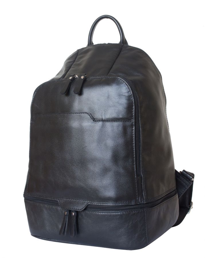 Кожаный рюкзак Carlo Gattini Altino black 3023-01