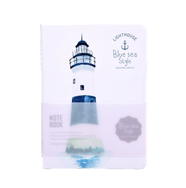 Блокнот «Lighthouse» - White-Navy
