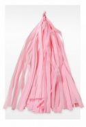 Гирлянда Тассел, светло-розовая, 3м, 10 листов