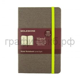 Книжка зап.Moleskine Pocket BLEND линейка фиолет. LCBDMM710H