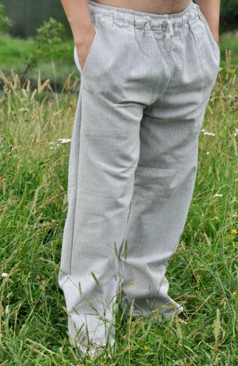 Этнические мужские штаны из органического эко хлопка