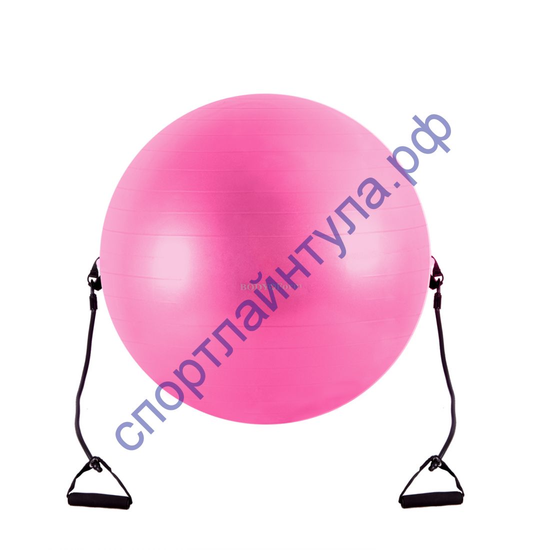 Мяч гимнастический с эспандером BF - GBE01AB (65см)