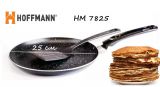 Сковорода для блинов с лопаткой 25 см HOFFMANN HM 7825