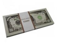 Ненастоящие деньги "Пачка 1000 долларовых купюр"  (арт. 13550)