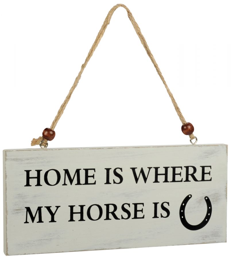 Табличка "Дом моей лошади"