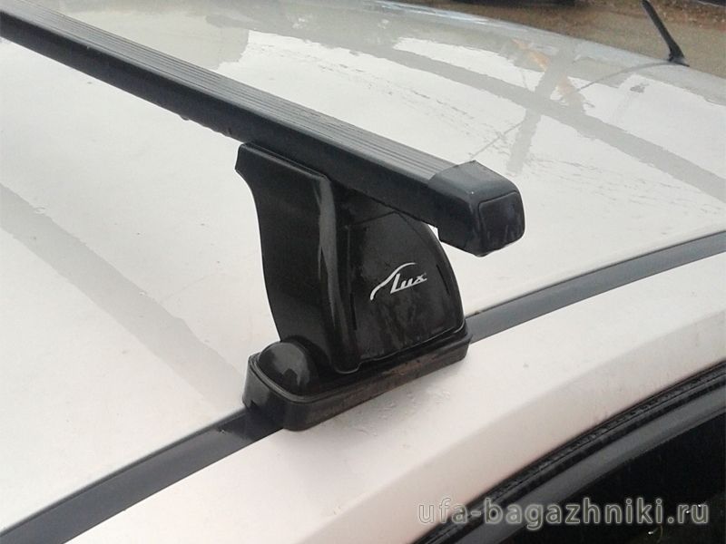 Багажник на крышу BMW 3-serie E46, Lux, прямоугольные стальные дуги