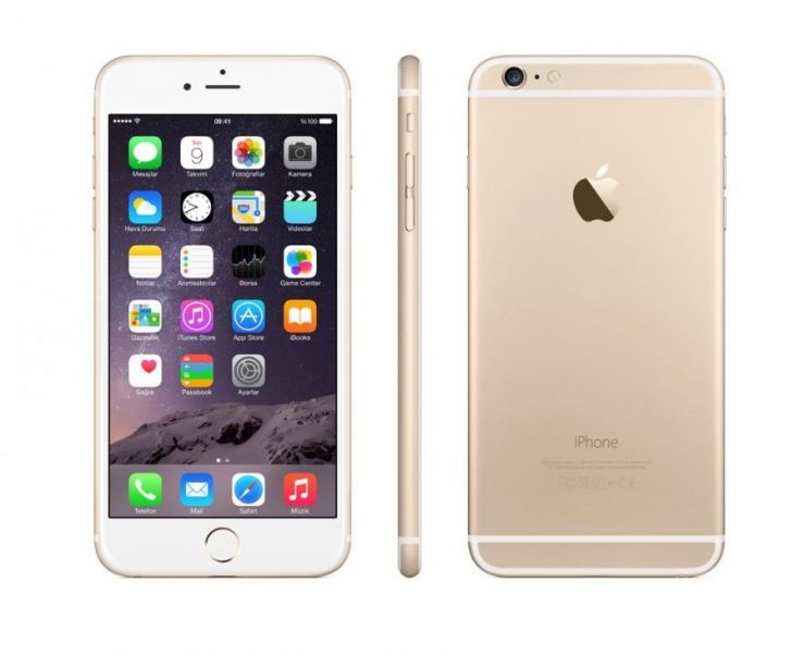 Смартфон Apple iPhone 6 Plus 128GB золотой