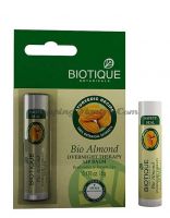Бальзам для ночного ухода за кожей губ Биотик Миндаль | Biotique Bio Almond Overnight Therapy Lip Balm New