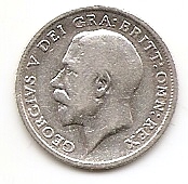 6 пенсов (Регулярный выпуск) Великобритания 1913