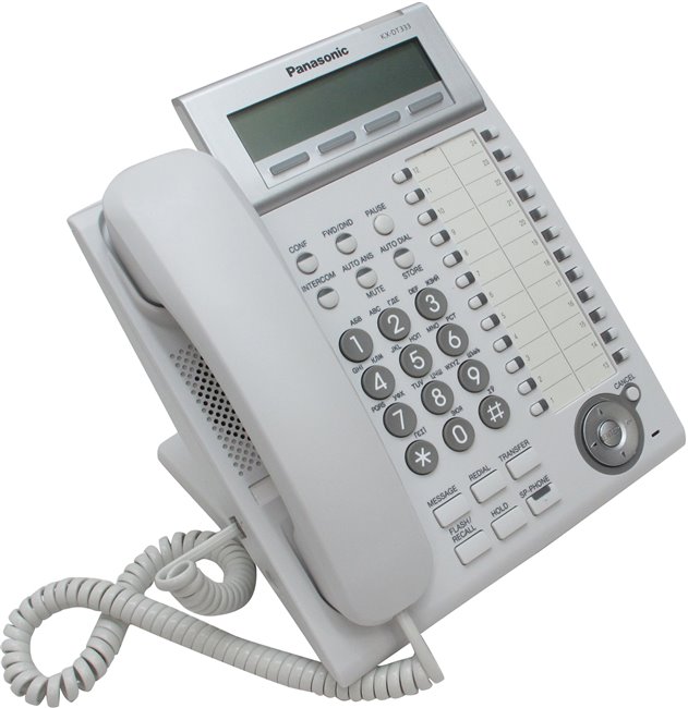 Системный телефон Panasonic KX-DT333RU б/у