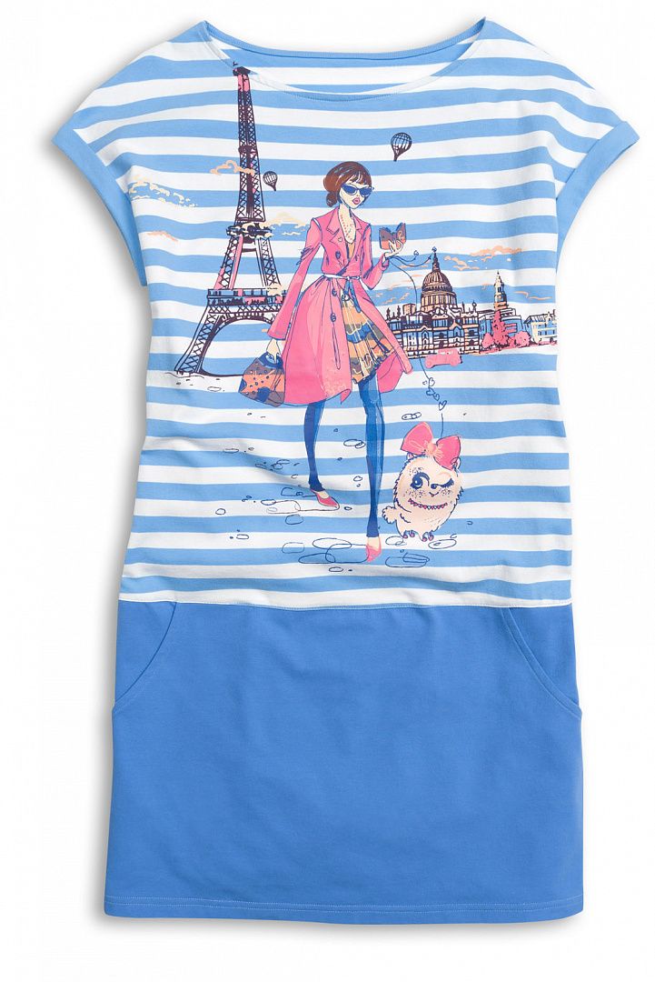 Платье для девочки Парижанка