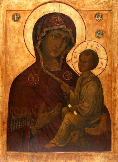 Тихвинская икона Божией Матери (копия старинной)