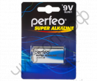 Perfeo Super Alkaline 6LR61/1BL (20) (крона)