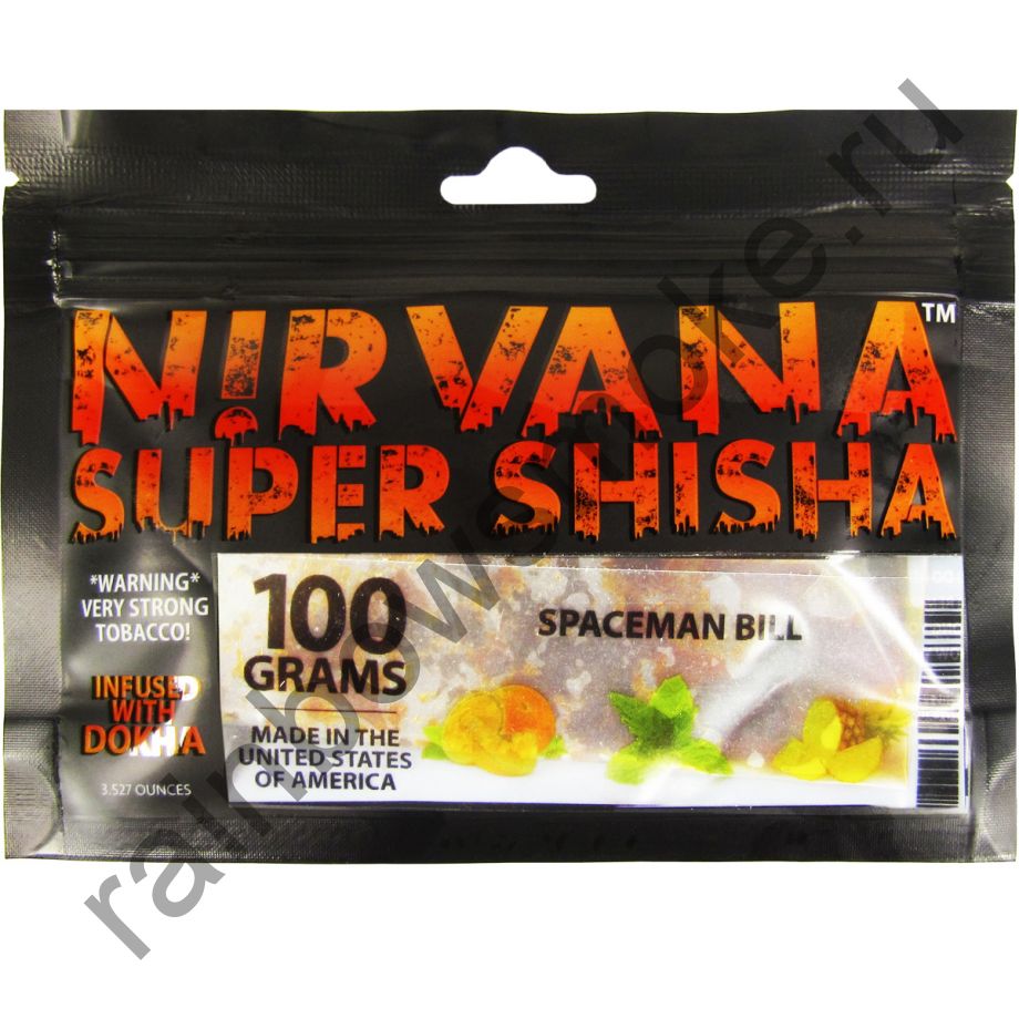 Nirvana 100 гр - Spaceman Bill (Космонавт Билл)