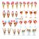 Слайдер-дизайн для ногтей Мороженое и Эскимо. Принт с мороженым в рожке встречается в весенне-летней коллекции 2017 ​Dolce & Gabbana