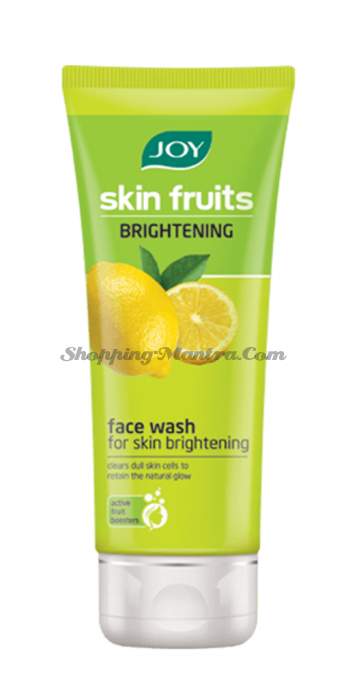 Осветляющий гель для умывания Фрукты Лимон Джой | Joy Cosmetics Skin Fruits Fairness Face Wash