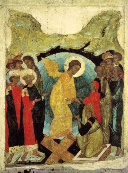 Икона Воскресение Христово (копия Рублева)