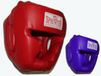 Шлем боксерский "Sprinter", закрытый, XL, цвет красный, артикул  03826