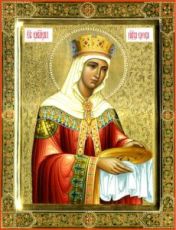 Елена, царица (рукописная икона)
