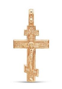 Позолоченный православный крест (арт. 788001)