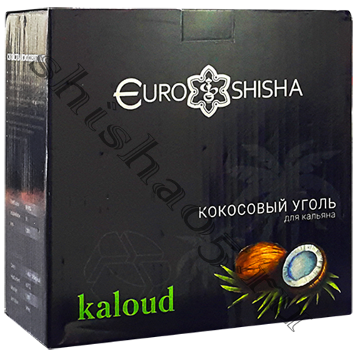 Уголь/ EuroShisha-KALOUD, 108шт (круглые)