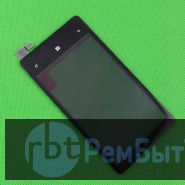 Тач скрин (стекло) для Nokia Lumia 920 черный