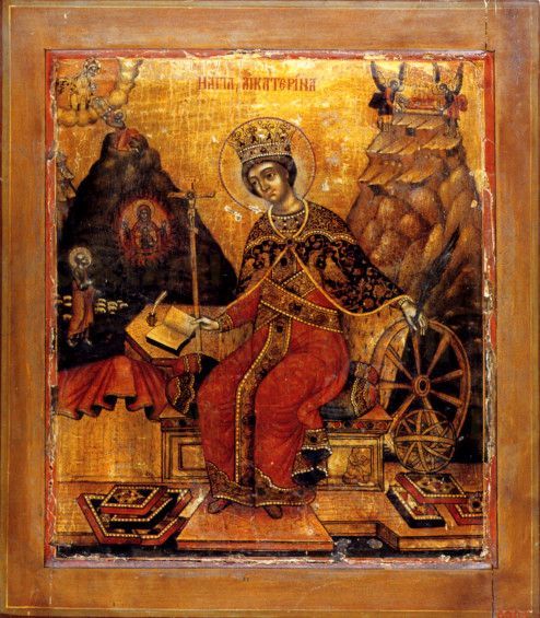 Икона Екатерина (18 век)