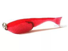 Поролоновая рыбка OnlySpin Bait 110 мм / упаковка 5 шт / цвет: красный