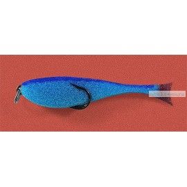 Поролоновая рыбка OnlySpin Bait 110 мм / упаковка 5 шт / цвет: синий