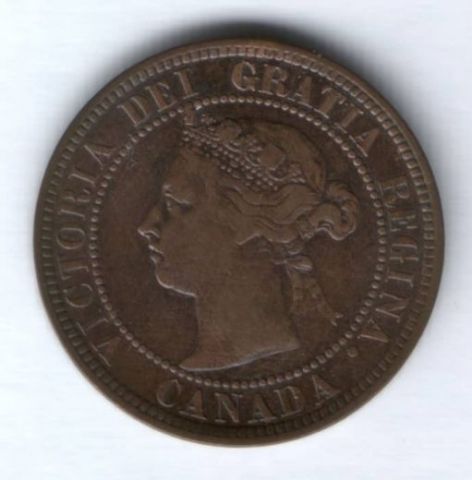 1 цент 1888 г. Канада