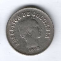 20 сентаво 1972 г. Колумбия