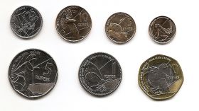 Фауна Набор монет Сейшельские острова 2017