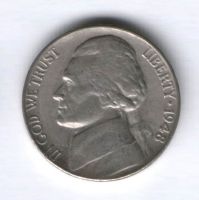 5 центов 1948 г. США