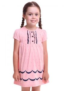 розовое платье для девочки 3-4 лет