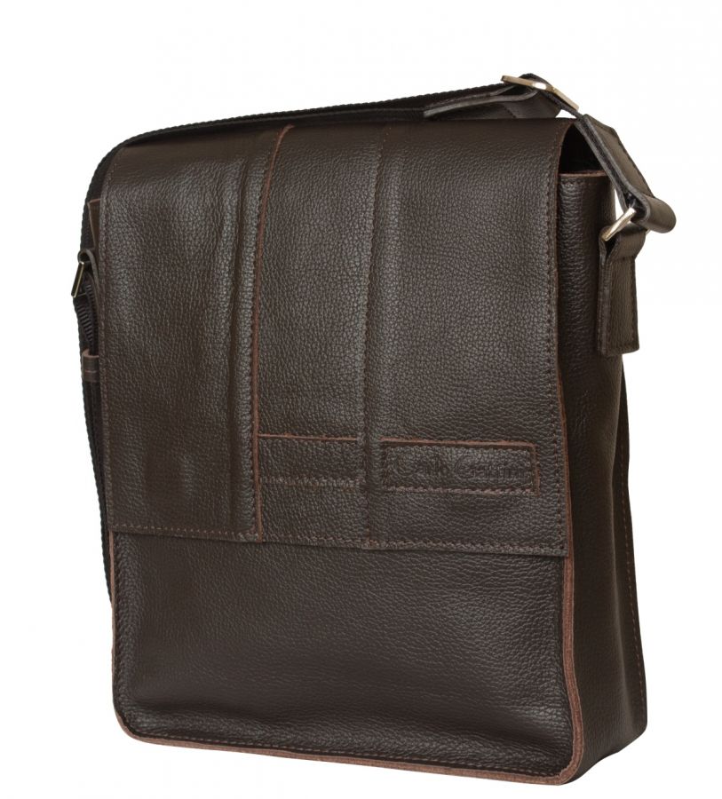 Кожаная мужская сумка Varese brown (арт. 5001-04) 5001-04